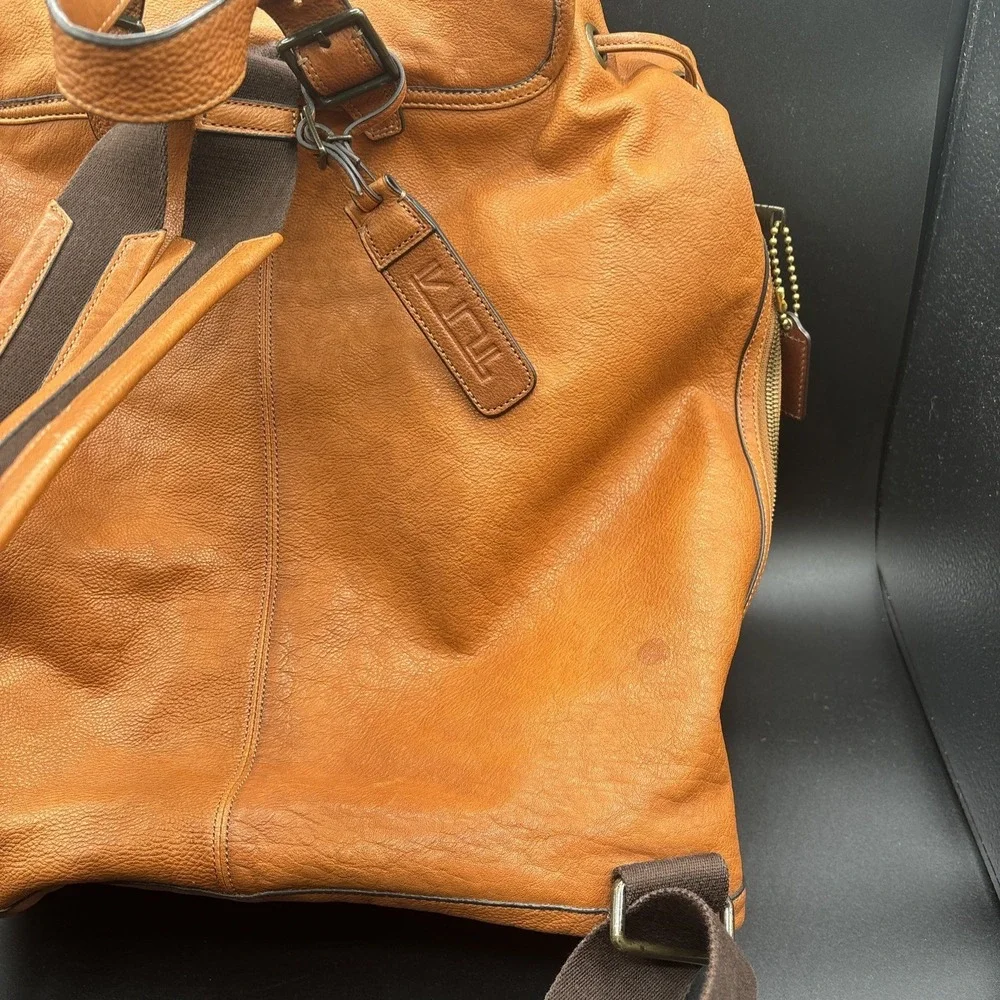 TUMI 35th Anniversary Limited Backpack Sienna Brown Pre-owned Leather Bag